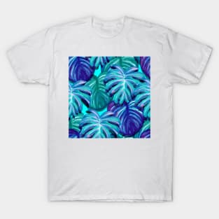 Palm Springs Neon Party Pattern T-Shirt